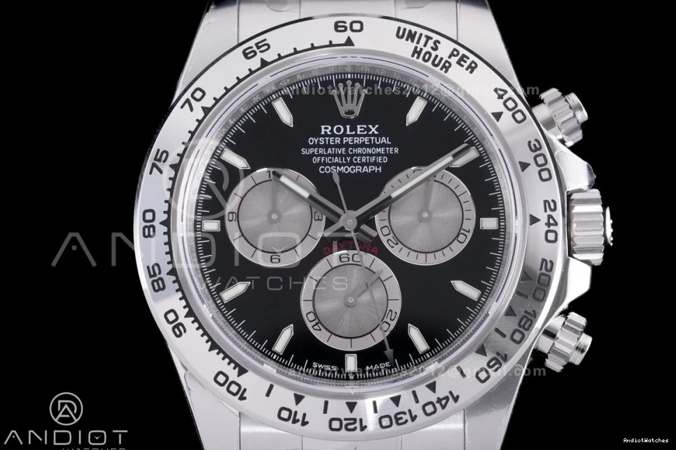 VSF Sub-dial Bracelet Black Silver 797 Daytona FreshLook 126509 V3 1:1 Dial DD On Edition Gain Best Weight Oyster 0312